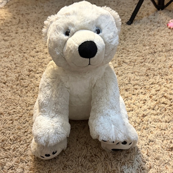Build A Bear Workshop Polar Bear Stuffed Plush Animal - Picture 4 of 6